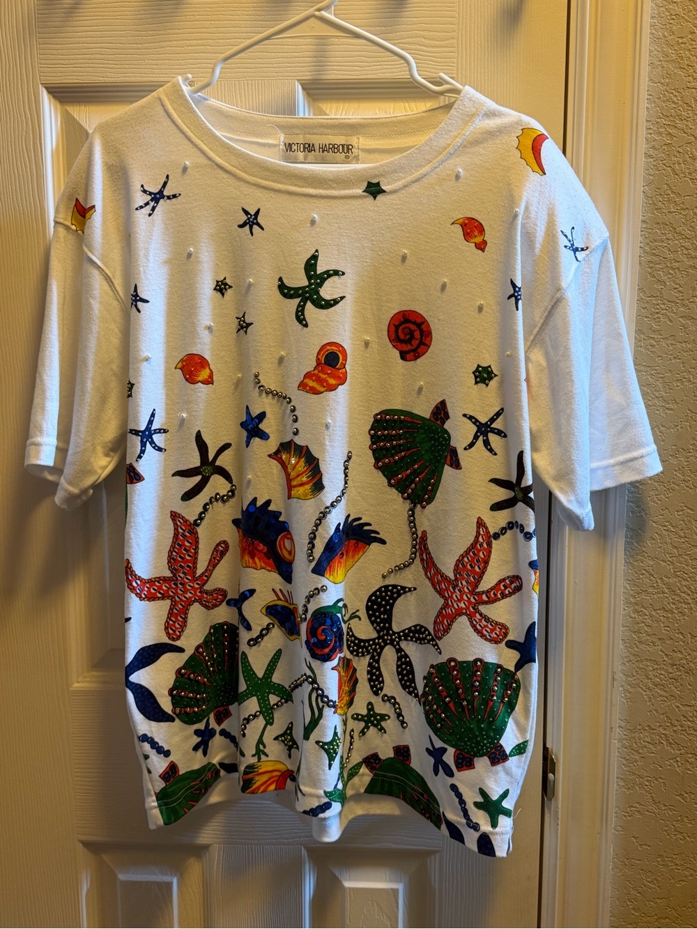 White Ladies Sea Life Tee
